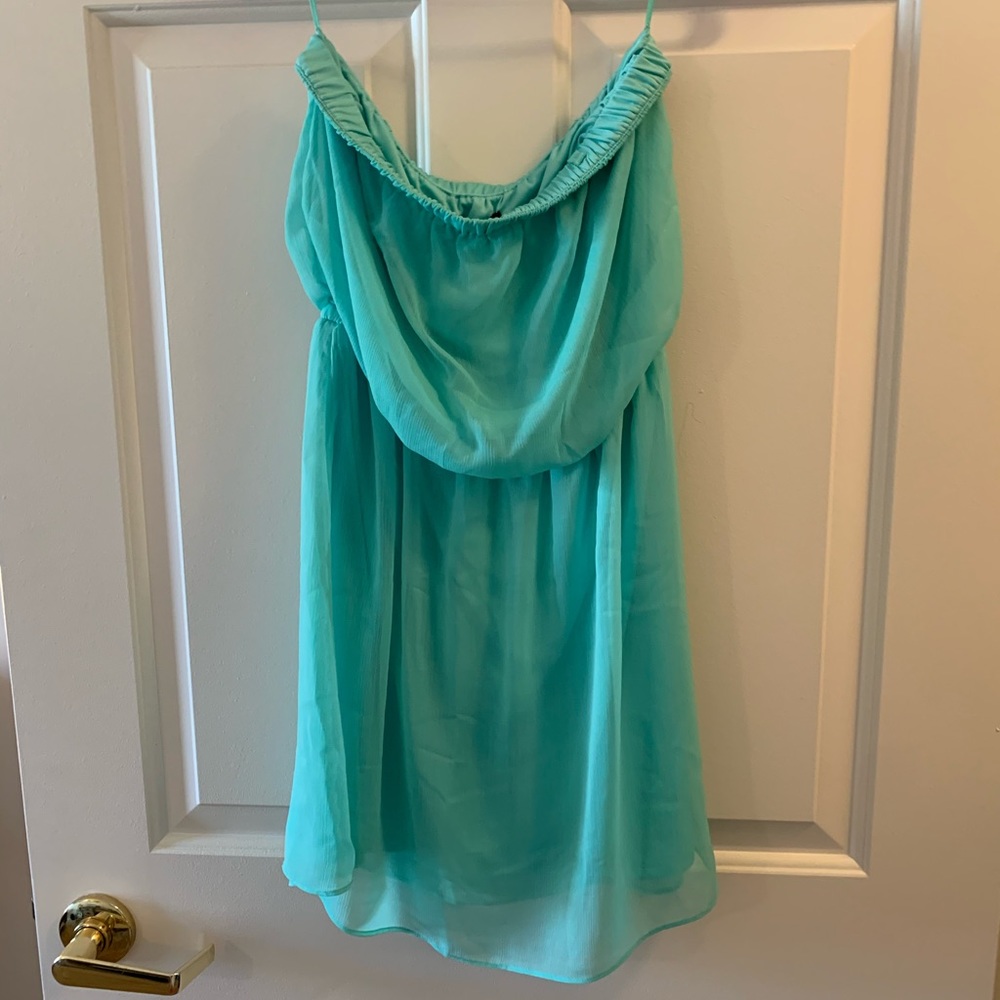 Strapless dress